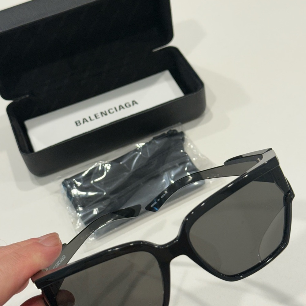 Balenciaga Dark Gray Sunglasses - Picture 4 of 10